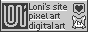 Loni's site: pixel art, digital art