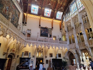 Photo of the interior of De Haar castle.